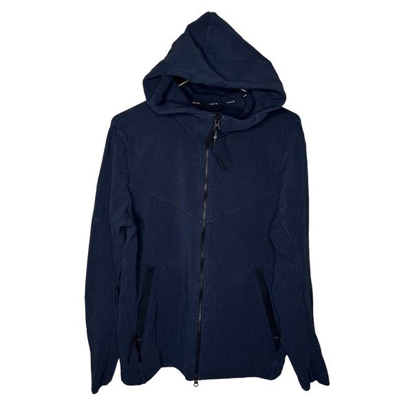 Nike Mens Navy Tech Fleece Hoodie Medium - Picture 1 of 4